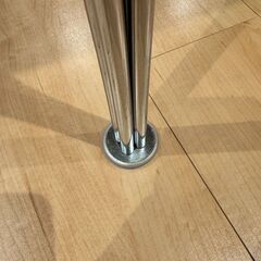 [極美中古]フリッツ・ハンセン スーパー楕円テーブル シルバー 135cmの画像