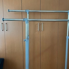 ハンガーラック ダブルの画像