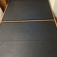 セミダブルベッド（マットレス付き）お譲りします！の画像