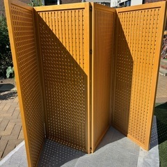 差し上げます、旭川家具カンディハウス社 製木製パーテーション