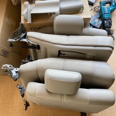 日産セレナ　サードシート　3列目シート　2席セット　C26の画像