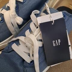 試し履きのみ 未使用 GAP デニム スニーカー 24.0の画像