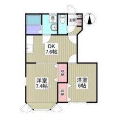 💚💛フリーレント1ヶ月付き💛💚敷礼ゼロ✨蓮田駅徒歩11分🌟賃料6...