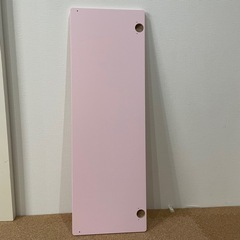 【前橋市直接受け渡し】IKEA イケア　スモースタード　30×90cm扉1枚　板　DIY 端材　ピンク　女の子の画像