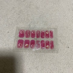 ピンク系ネイルシール5枚セットの画像