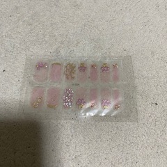 ピンク系ネイルシール5枚セットの画像