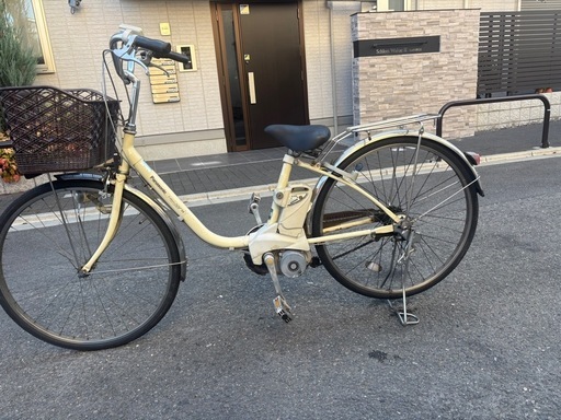 パナソニック電動自転車＋充電器＝3万円 取引日時は3月3日-
