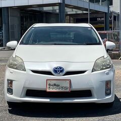 【自社ローン対応】★保証人なし★全国対応★プリウス S LEDｴﾃﾞｨｼｮﾝ★白★純正ナビ★ETC★Bカメラの画像