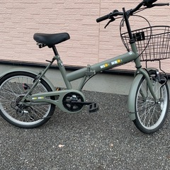 折りたたみ自転車 の画像