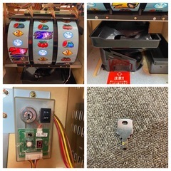 パチスロ 凪のあすから パチスロ実機 コイン不要機付の画像