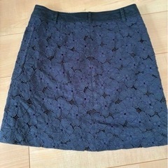 処分価格！レース柄ミニスカートの画像
