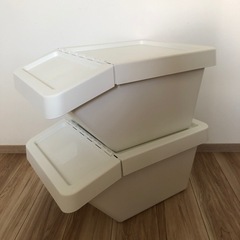 IKEA  SORTERA ソルテーラ　2個　収納ケースやゴミ箱として　の画像