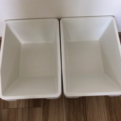 IKEA  SORTERA ソルテーラ　2個　収納ケースやゴミ箱として　の画像