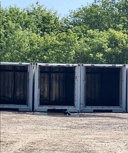 中古40fリーファーコンテナ 冷凍機無し 倉庫替代わりに