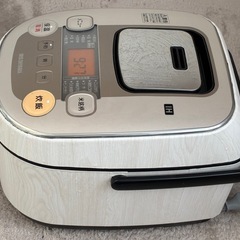 【在庫あり】IH炊飯器5.5合炊き　白木目調シートの画像