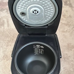 【在庫あり】IH炊飯器5.5合炊き　白木目調シートの画像