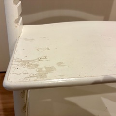 【無料】ストッケハイチェア 白の画像