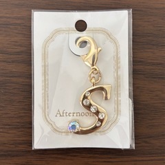 Afternoon Tea イニシャルチャームの画像