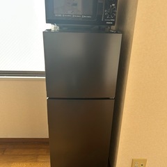 2ドア冷蔵庫