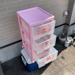 nkさんに決まりました。　プラケース3段引出しの画像