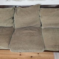 ニトリ 3人掛け ソファー  夏にもいい感じ