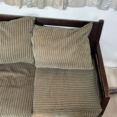 【お話し中】ニトリ 3人掛け ソファー  夏にもいい感じの画像