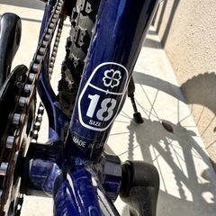 ヨツバサイクル　18インチ　キャプテンネイビーの画像