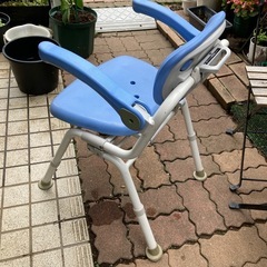 介護に！折り畳みお風呂イスの画像