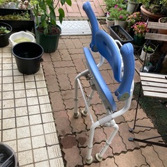 介護に！折り畳みお風呂イスの画像