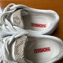 メンズスニーカー　ピジョン　vision 27センチの画像