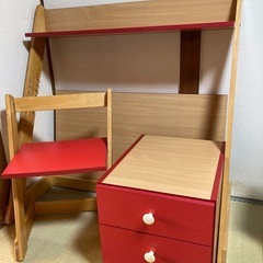 ⭐︎最終値下げ⭐︎  送料無料　アクタス　学習机　(チェストとセット売) 2025年最新】学習机 アクタスの人気アイテム - メルカリ