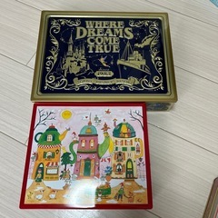 ディズニーお菓子缶他8点　　1点50円の画像