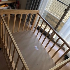 成約済み　ベビーベッド　御所市から出品の画像
