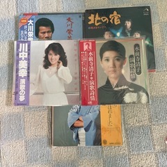 演歌LP11枚レコードまとめ売りの画像