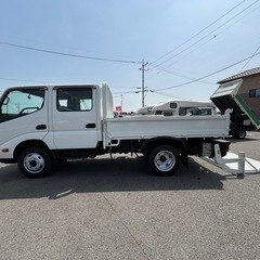 日野　デュトロ　Wキャブ　　現車確認⭕️の画像