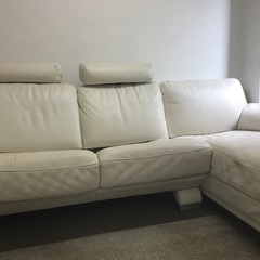 大塚家具　カウチソファーの画像