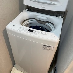 冷蔵庫＋電子レンジの画像