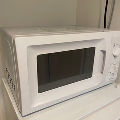 冷蔵庫＋電子レンジの画像