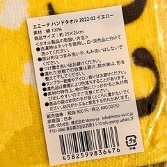 安室奈美恵 エミーナハンドタオルの画像
