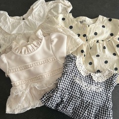 女の子ベビー服、小物全18点（POLO、GAP、H&M等）の画像