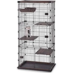 【無料】キャットケージ　3段　約73cmの画像