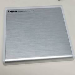【未使用近い】logitec LDR-PMJ8U2VWH ポータブルDVDドライブの画像