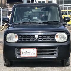 【中古軽自動車】スズキ アルトラパン G｜660cc｜人気のブラック｜ナビ・ETC・プッシュスタート付き｜車検2年付！の画像