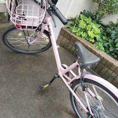ブリジストンビッケJ 小学生用 ピンク 22インチの画像