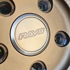RAYS ZE40  18インチ 7.5J PCD 5-114.3 ホイールタイヤ  の画像