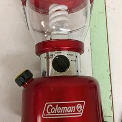 0712-007 Coleman　蛍光灯ランタン、点灯確認済みの画像