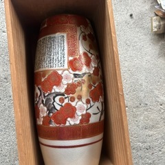 骨董品花瓶(九谷焼の画像