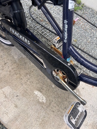 自転車　チャイルドシート付き