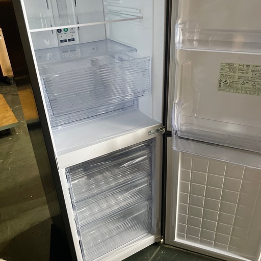 【未清掃】シャープ 280L 2ドア冷蔵庫 2019年製
