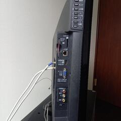 2010年製　テレビ　32型　テレビ台セットの画像